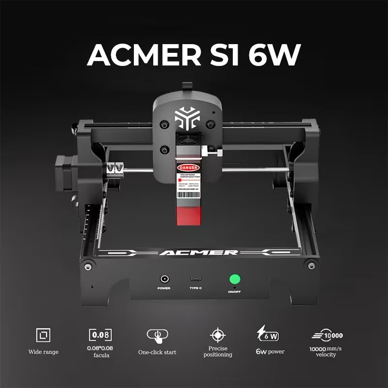 ACMER S1 3.5W/6W Laser Engraver