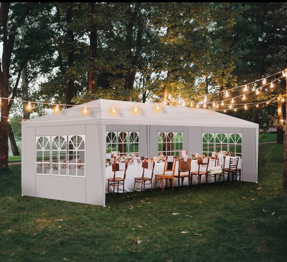 10' x 30' White Tent