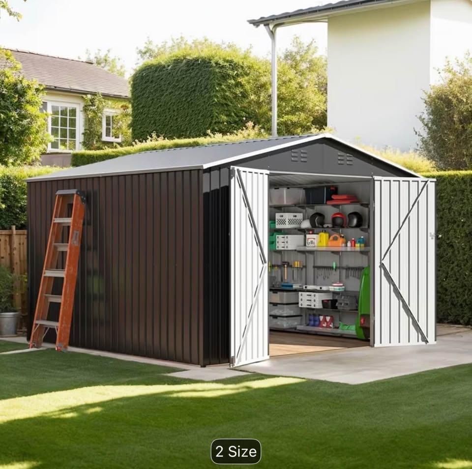 10' x 10' Outdoor Shed Kit - FREE SHIPPING