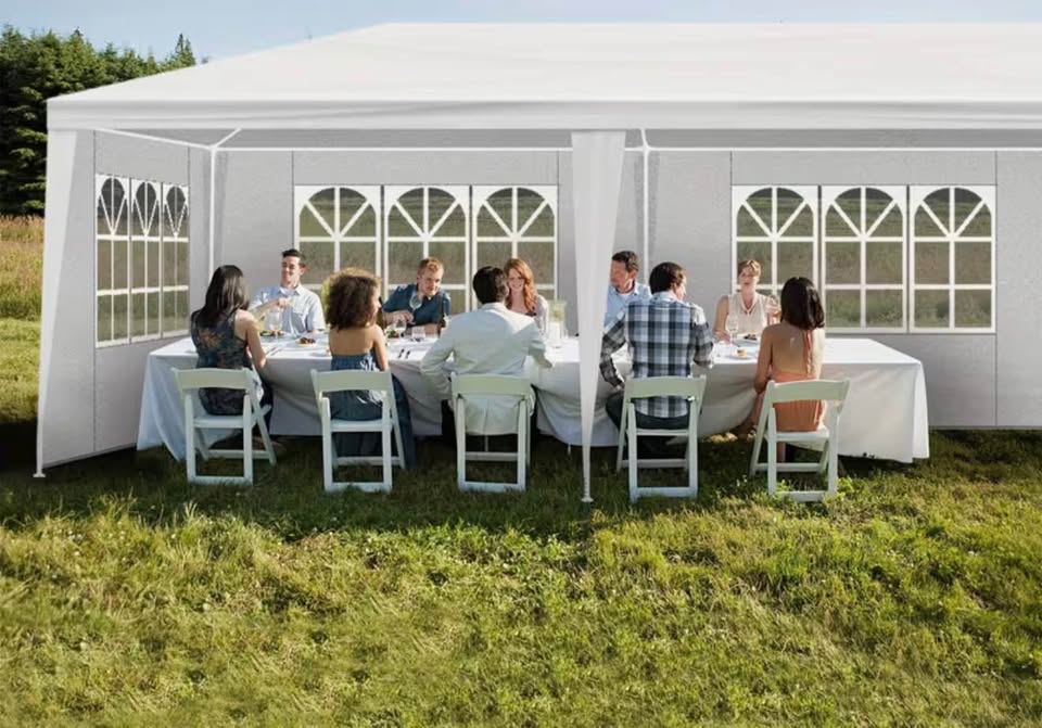 10' x 30' White Tent