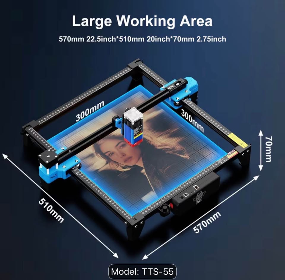 Pro Laser Cutter and Engraver Machine