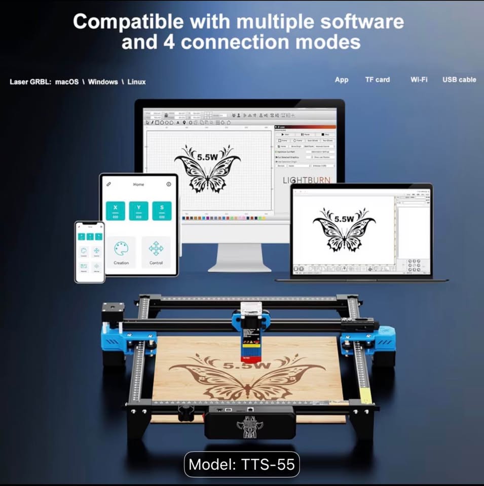 Pro Laser Cutter and Engraver Machine