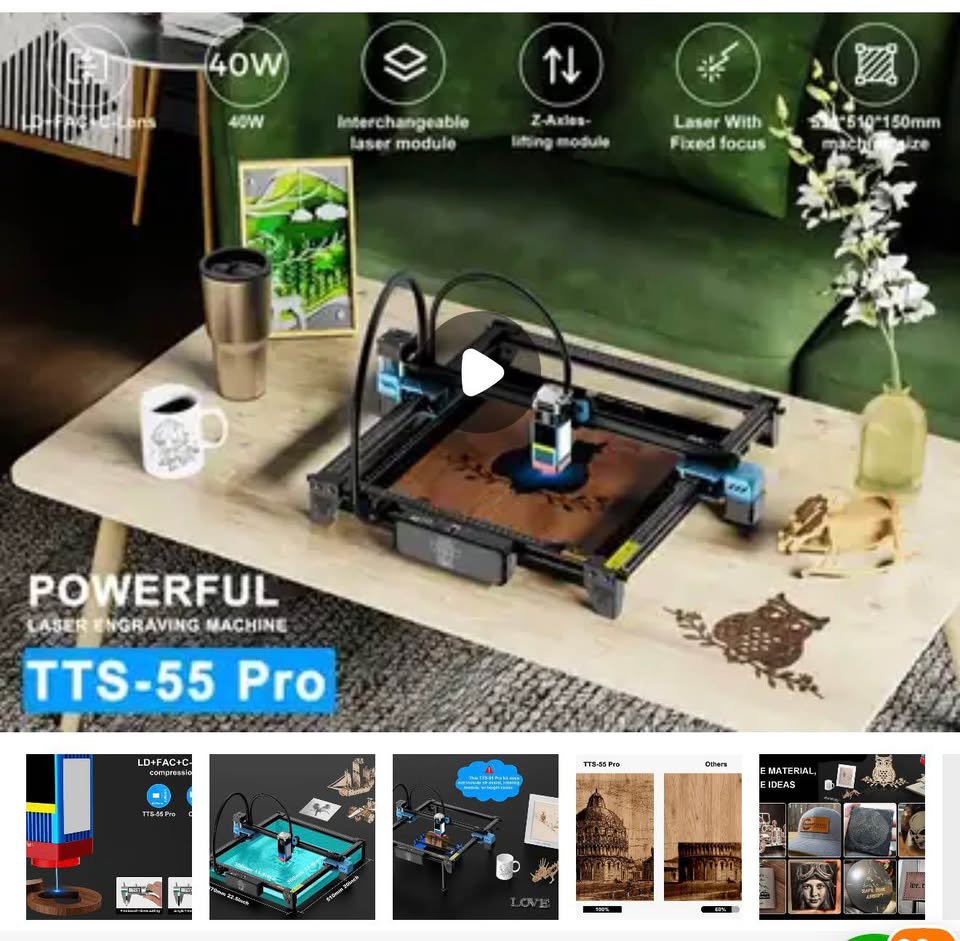 Pro Laser Cutter and Engraver Machine