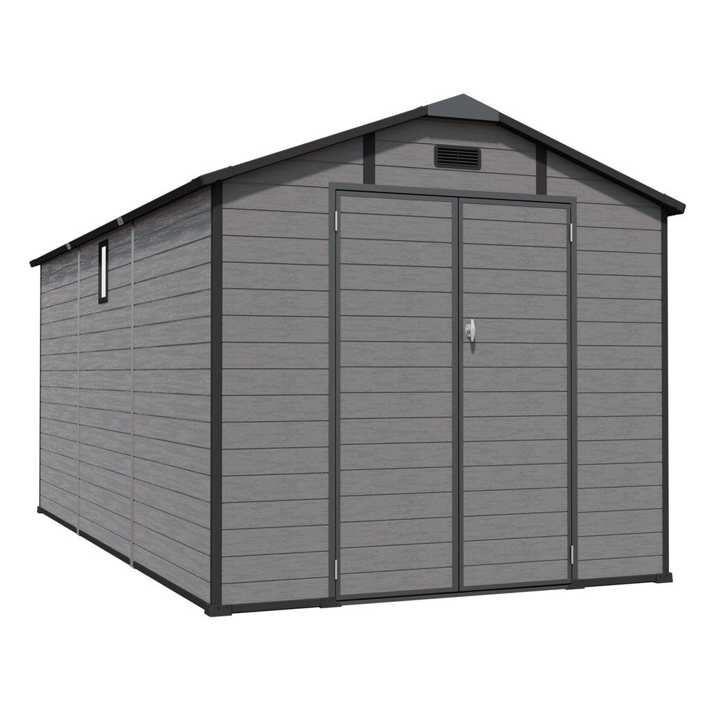 8x14 FT Plastic Outdoor Storage Shed