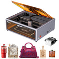 Creality Falcon A1 10W Laser Engraver, Enclosed Laser Cutter with Air Assist, HD Camera Positioning, Beginner-friendly, Class 1 Safety Laser Engravering Machine for Wood and Metal, Acrylic