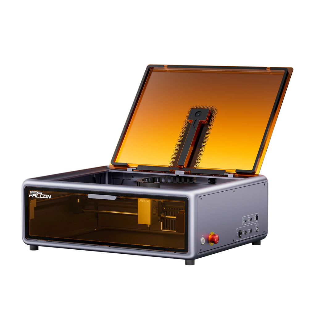 Creality Falcon A1 10W Laser Engraver, Enclosed Laser Cutter with Air Assist, HD Camera Positioning, Beginner-friendly, Class 1 Safety Laser Engravering Machine for Wood and Metal, Acrylic