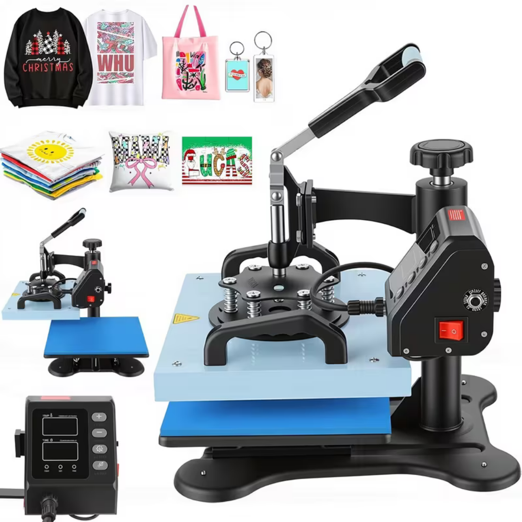12"x10" T-shirt Heat Press Machine for T-Shirt/Bags/Pillows/Mouse Pads