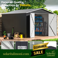 10' x 10' Outdoor Shed Kit - FREE SHIPPING