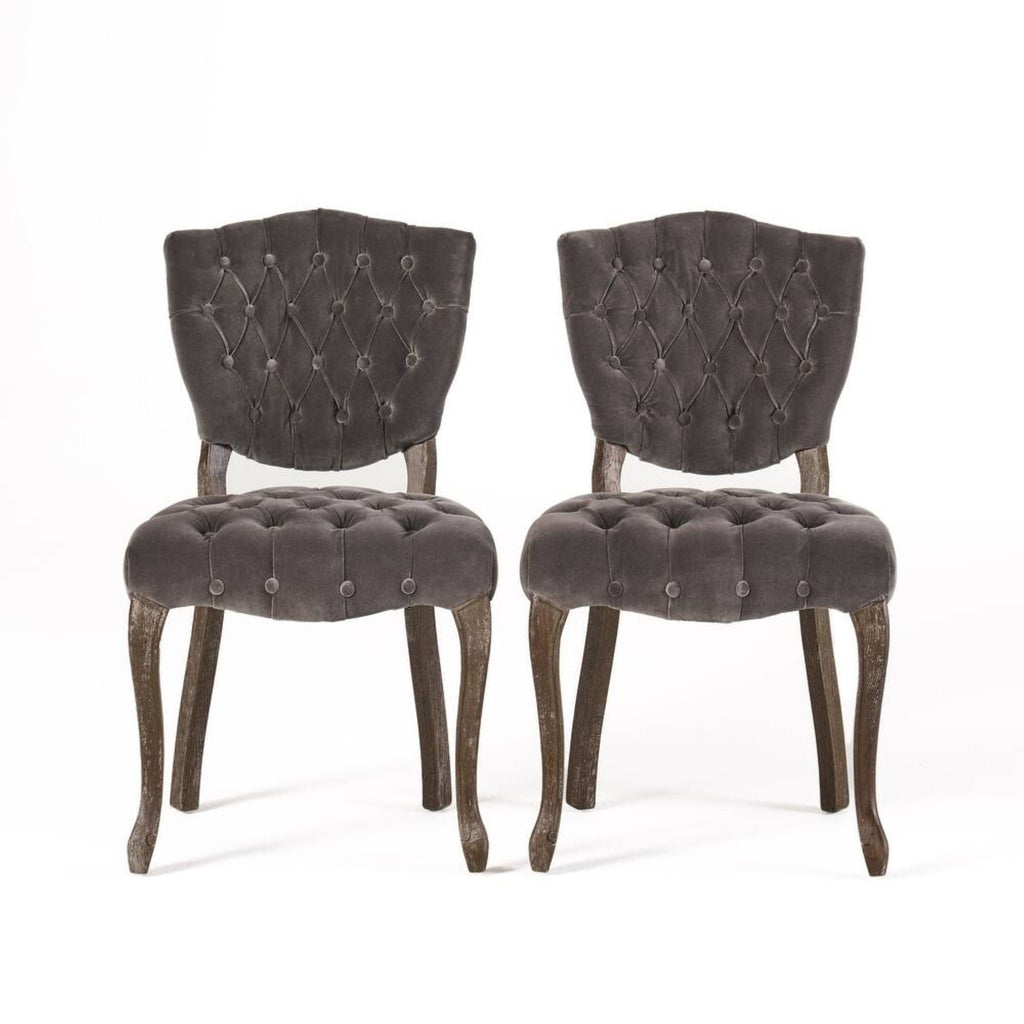 KD Tufted Chair (Set of 2)