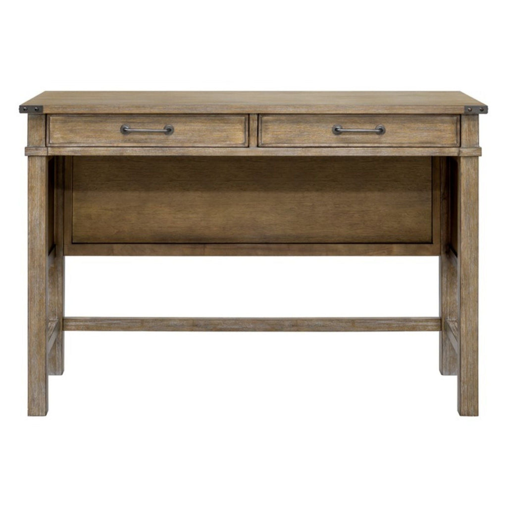 Belfast - Occasional Table With 2 Drawers - Reclaimed Natural