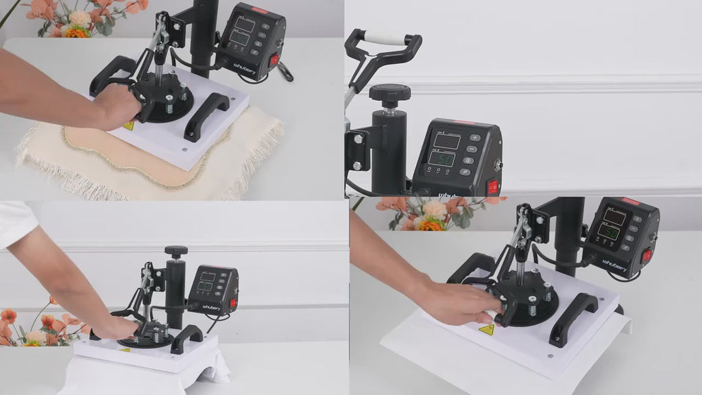 12"x10" T-shirt Heat Press Machine for T-Shirt/Bags/Pillows/Mouse Pads
