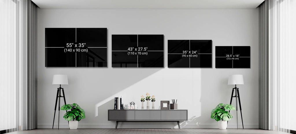 Misty Lake Church Swan Glass Wall Art